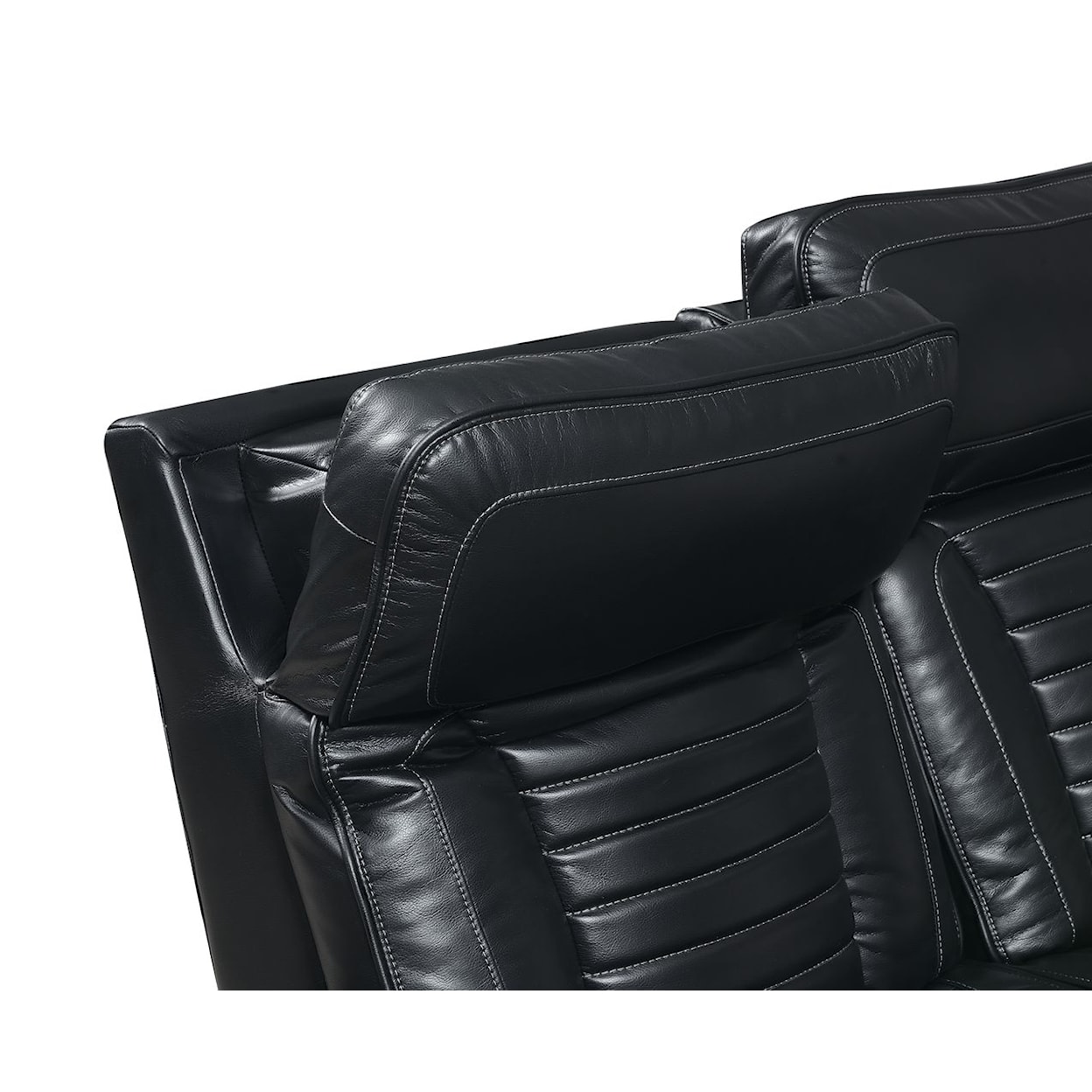 Steve Silver Lavon Dual-Power Leatherette Reclining Sofa