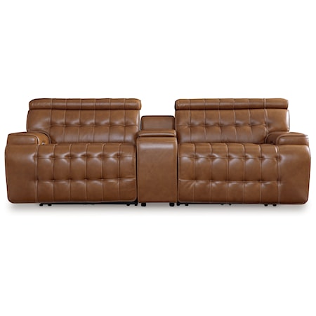 Reclining Sectional Loveseat