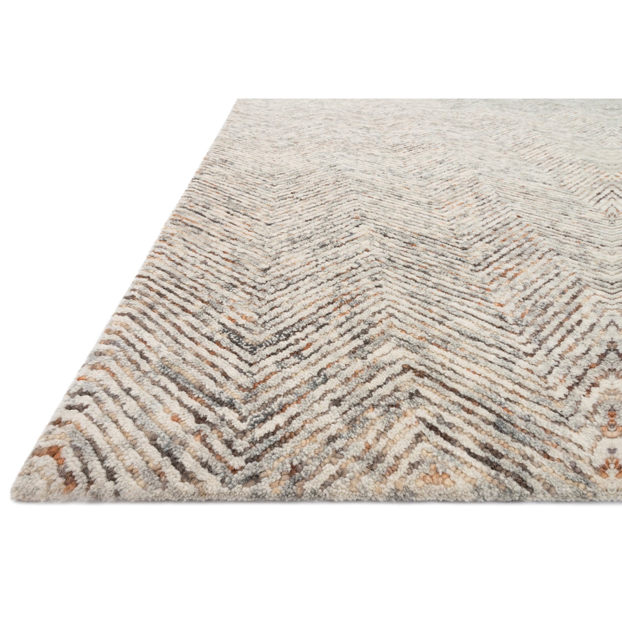 Loloi Rugs Peregrine 3'6" x 5'6" Lt Grey / Multi Rug