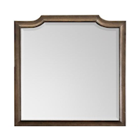 Transitional Shaped Dresser Mirror