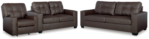 Sofa, Loveseat And Recliner