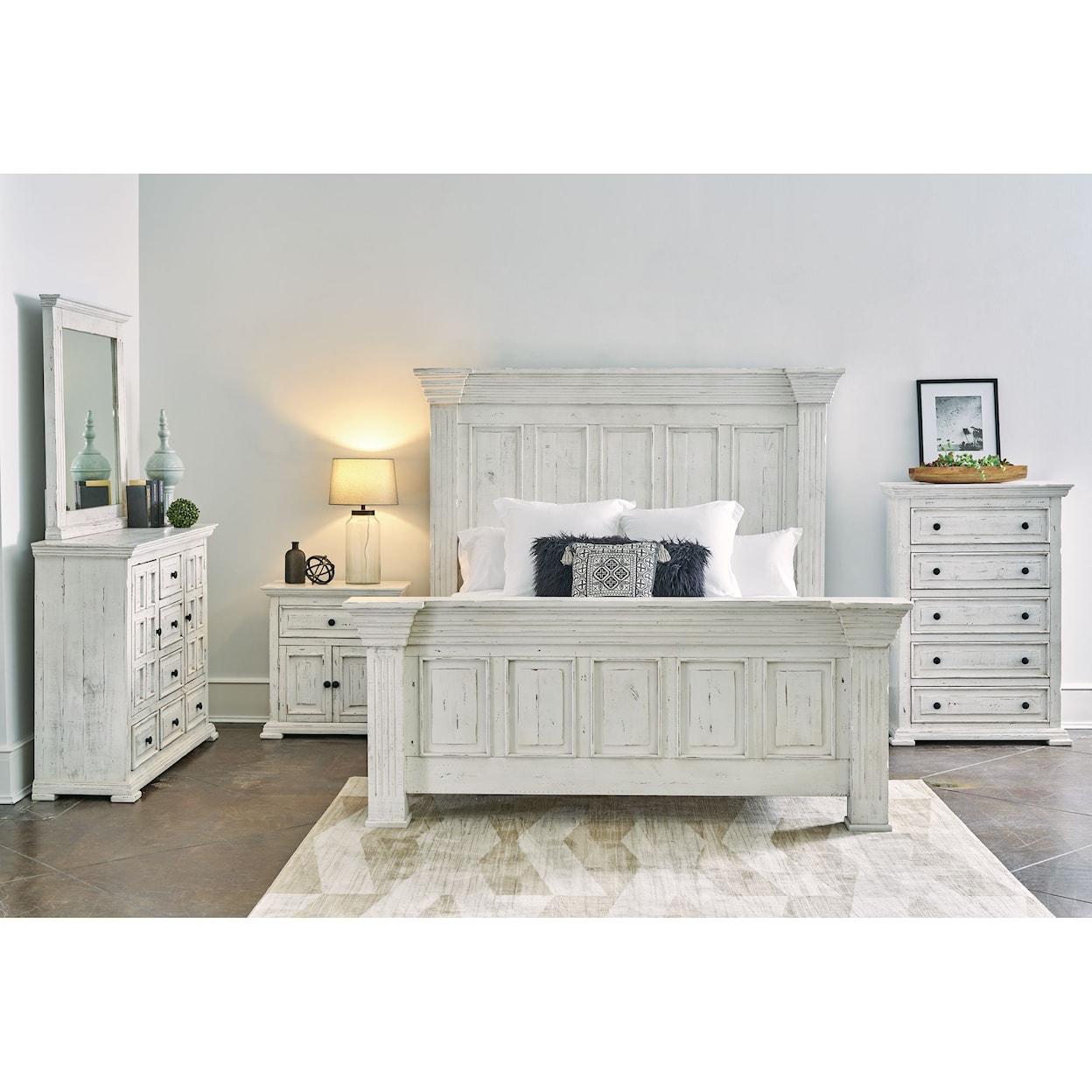 Elements International Oliver OLIVER WHITE DRESSER |