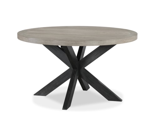 Stevens Contemporary Two-Tone Dining Table