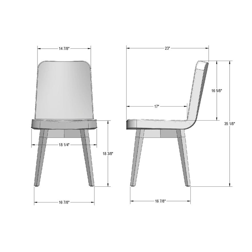 Upholstered Dining Side Chair