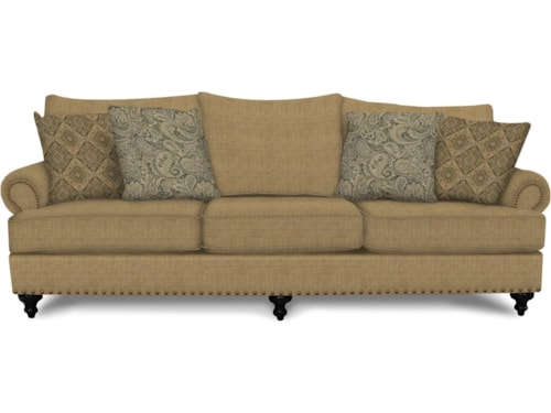 Traditional Sofa with Nailhead Trim