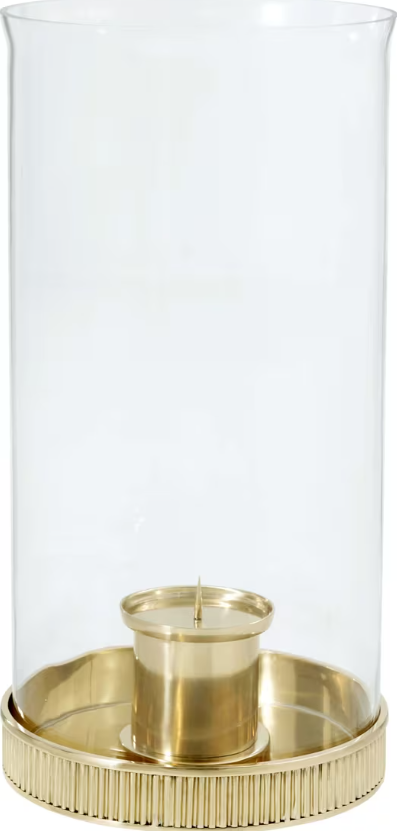 Traditional Polished Brass Candle Holder