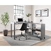 Signature Design by Ashley Furniture Yarlow Home Office L-Desk