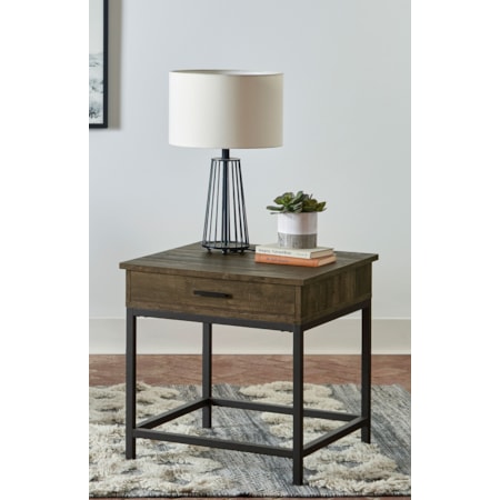 Byers 1-drawer End Table