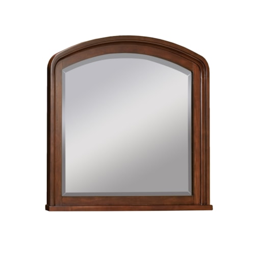 Transitional Arched Double Dresser Mirror