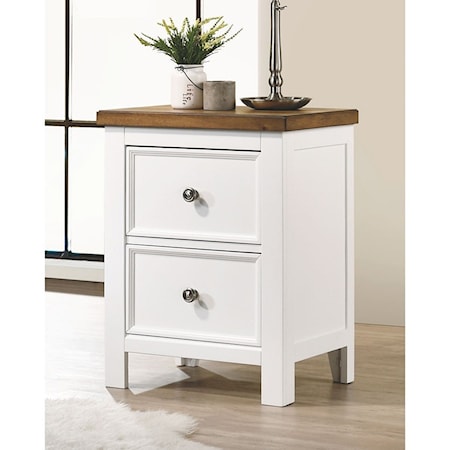 2 Drawer Nightstand