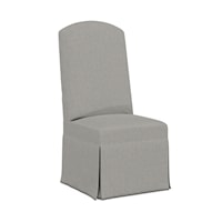 Transitional Aubree Slip Cover Chair