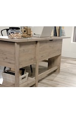 Sauder Summit Station Contemporary L-Shaped Desk with File Drawer