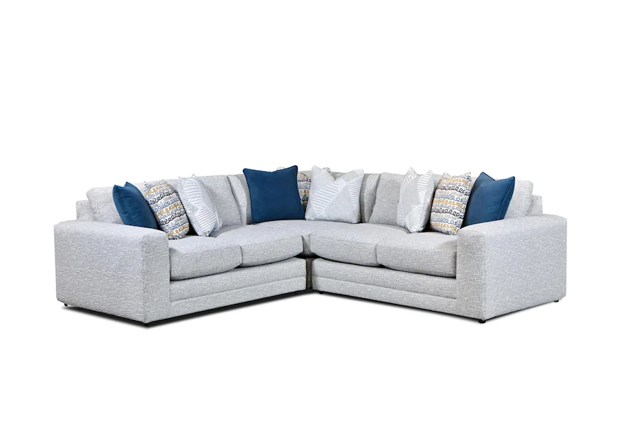 7000 HARMER PLATINUM Sectional by Fusion Furniture at Rooms and Rest