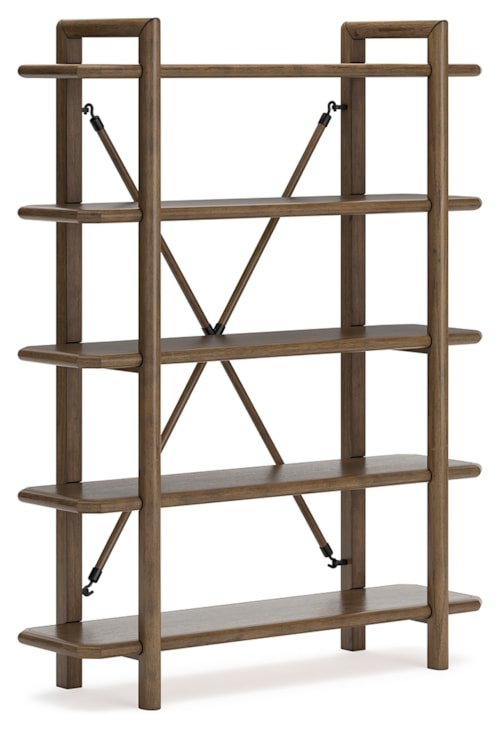 Mid-Century Modern 71" Bookcase