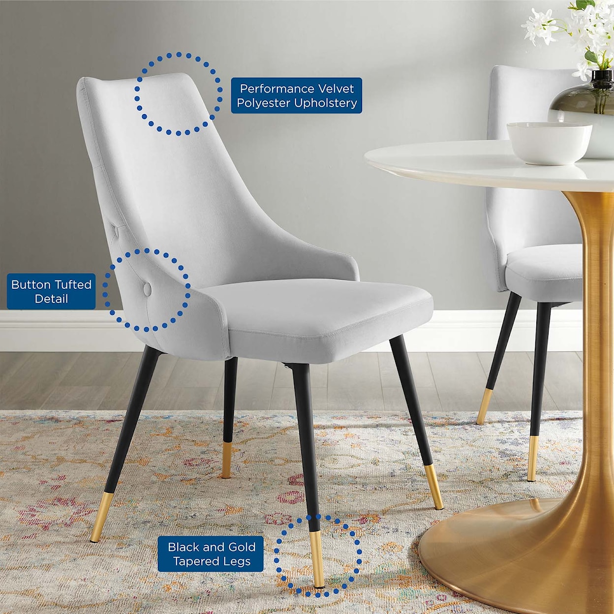 Modway Adorn Dining Side Chair