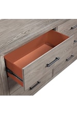 Homelegance Silas Rustic 6-Drawer Dresser