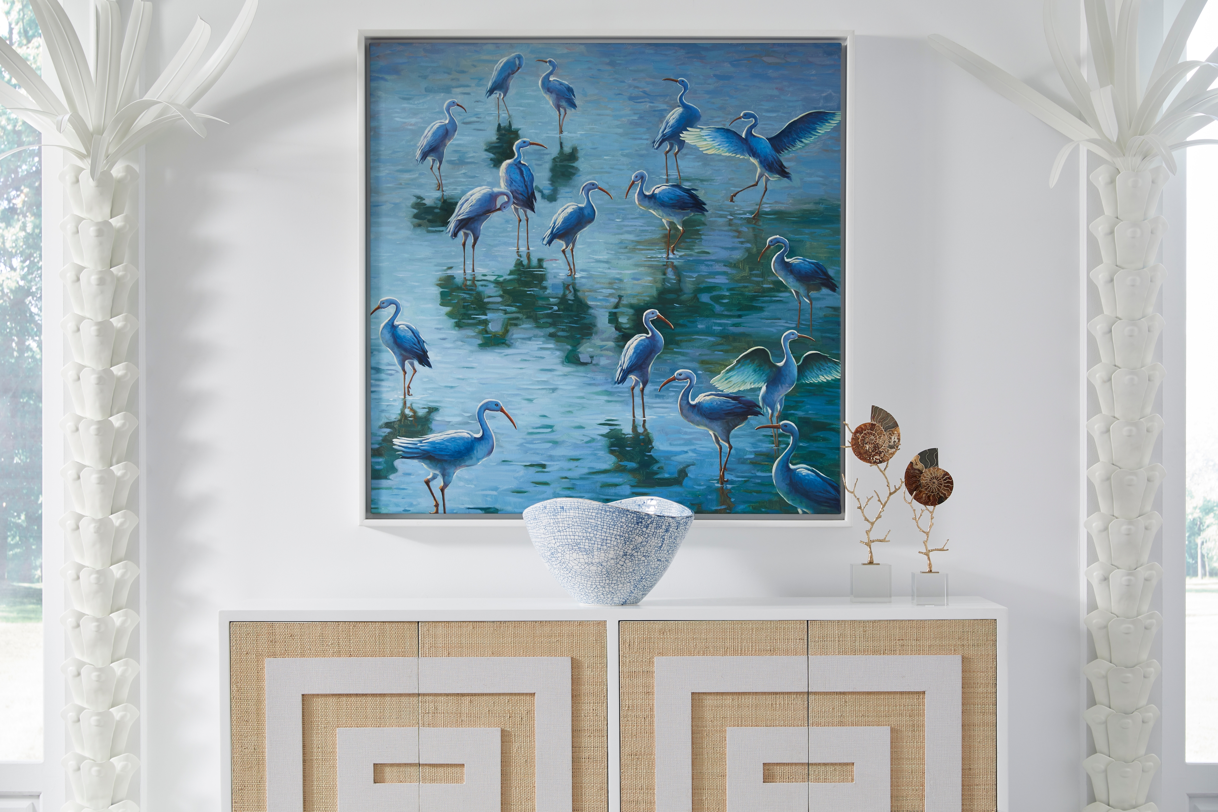 Chelsea House Chelsea House Misc Palm Tree - White