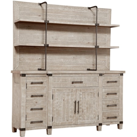 Sideboard and Hutch