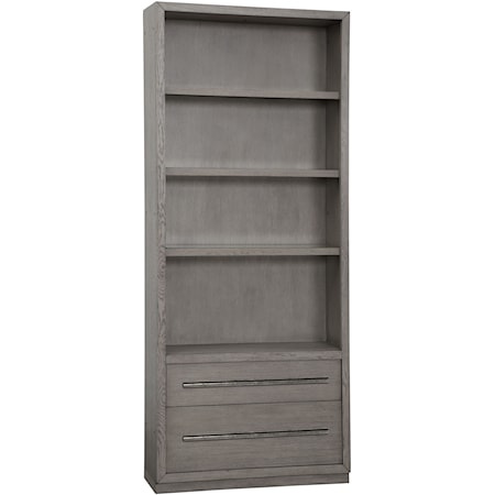 36 in. Open Top Bookcase