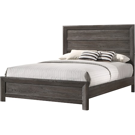 Contemporary Full Panel Bed