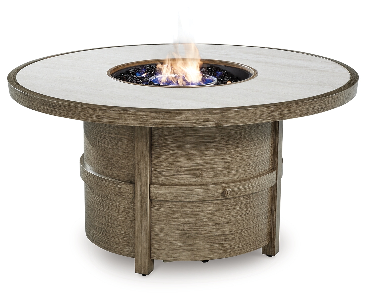 Signature Design by Ashley Rainier Ranch Fire Pit Table