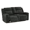 Signature Design Martinglenn Power Reclining Loveseat with Console