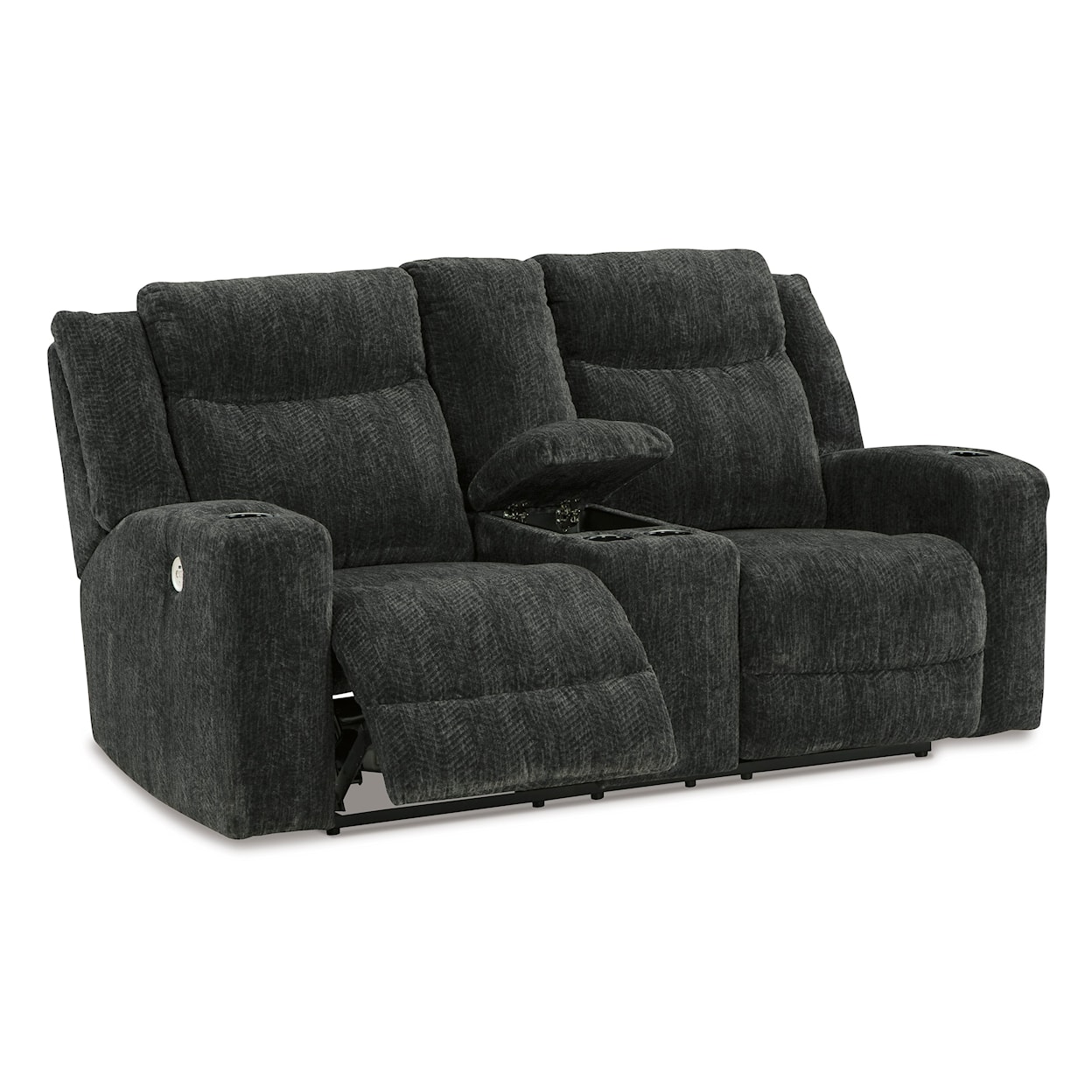 Michael Alan Select Martinglenn Power Reclining Loveseat with Console