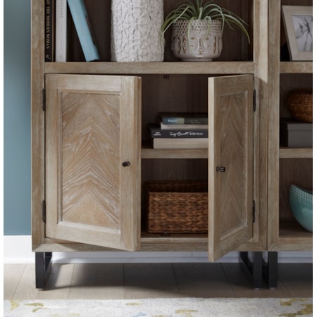 Bookcase with Concealed Storage