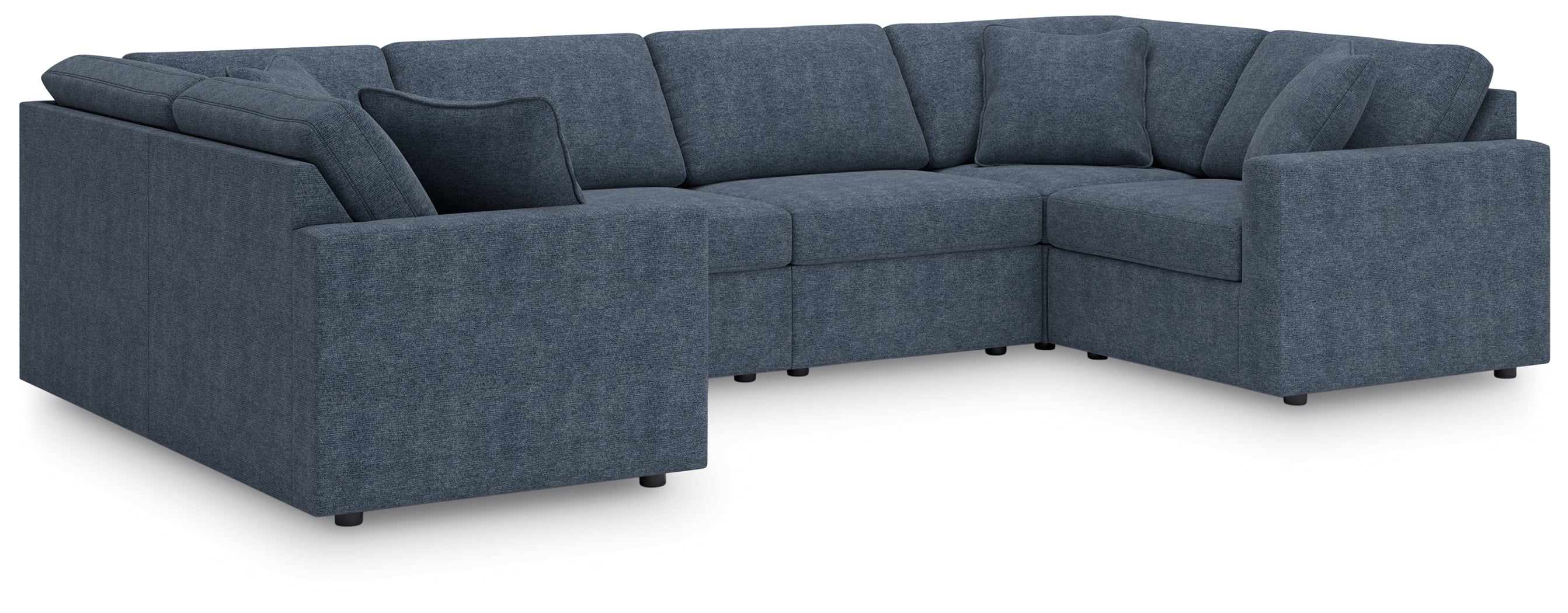 6-Piece Sectional And Ottoman