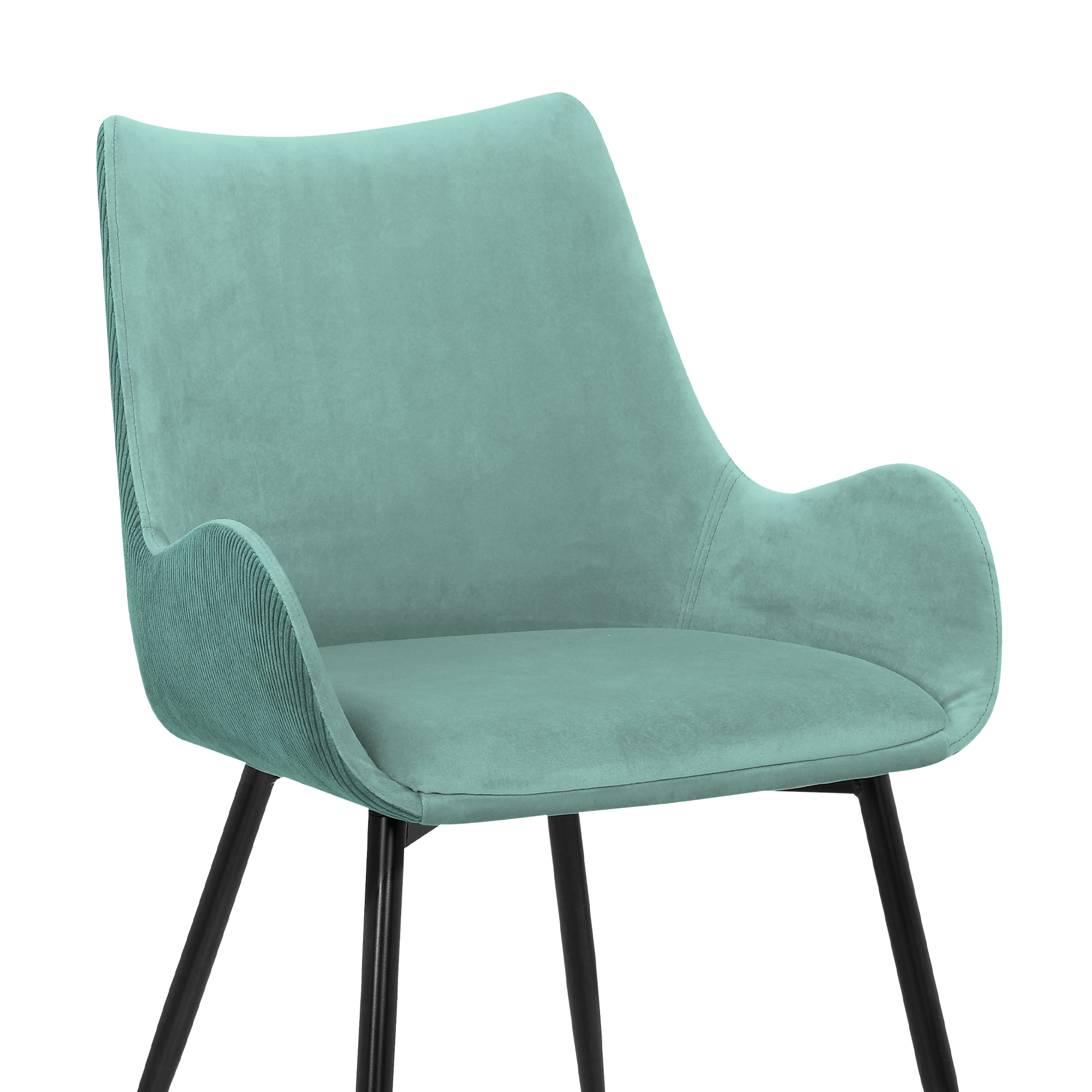 Armen Living Avery Upholstered Dining Side Chair