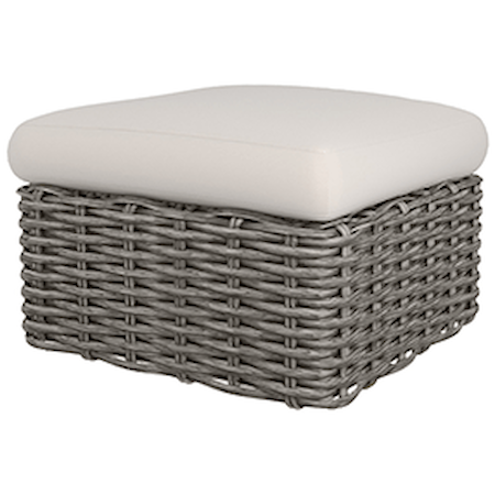 Ottoman with 6" cushion (velcro on bottom)