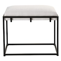 Paradox White Small Bench