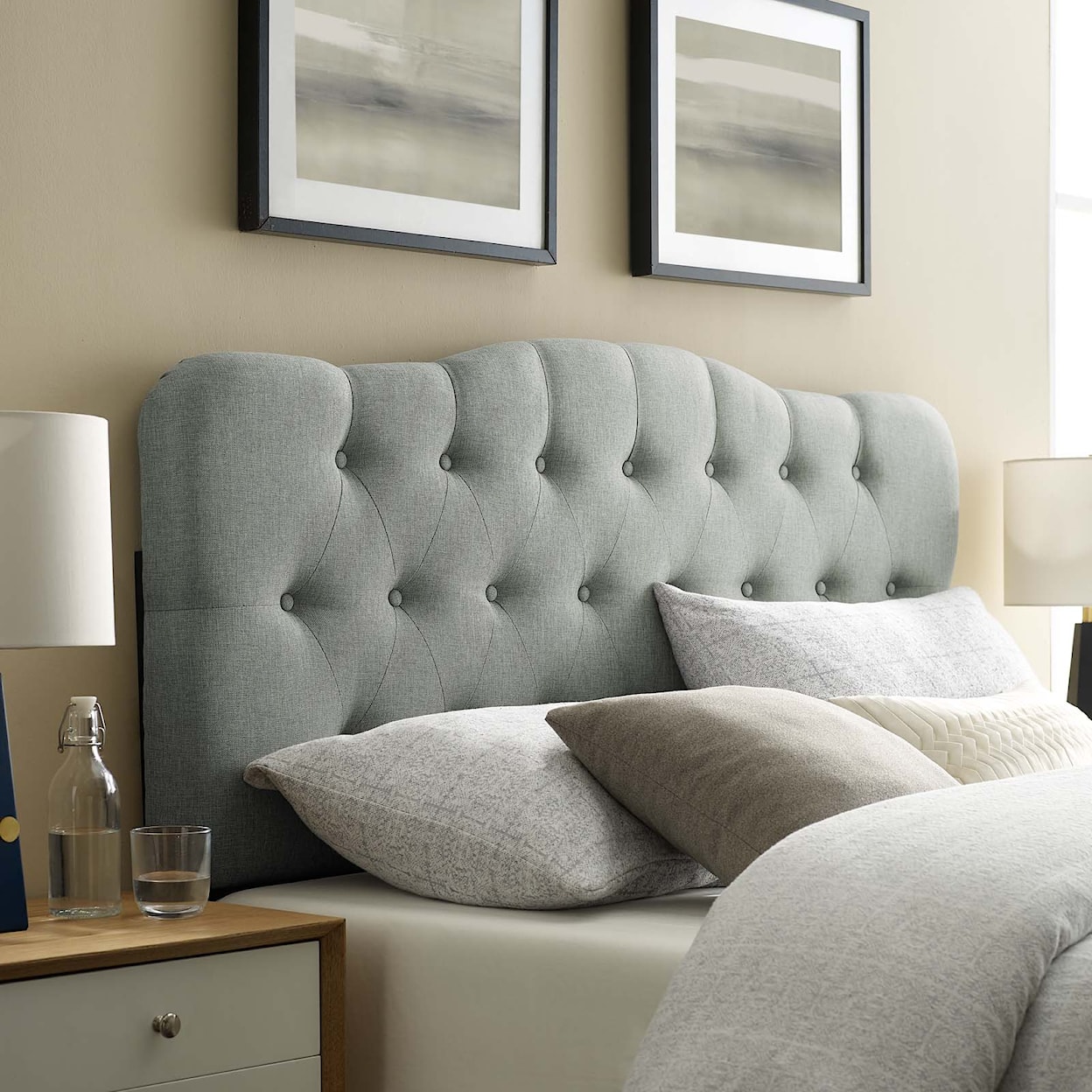 Modway Annabel King Upholstered Headboard