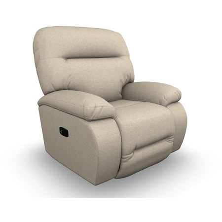 Casual Power Space Saver Recliner with USB Port