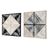 Uttermost Seeing Double Seeing Double Rope Wall Squares S/2