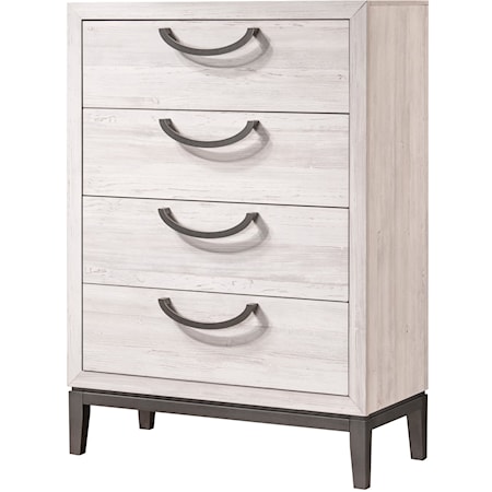 Veda Contemporary 4-Drawer Bedroom Chest