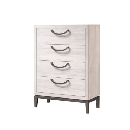 Veda Contemporary 4-Drawer Bedroom Chest