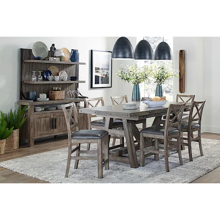 10-Piece Counter Height Table Set