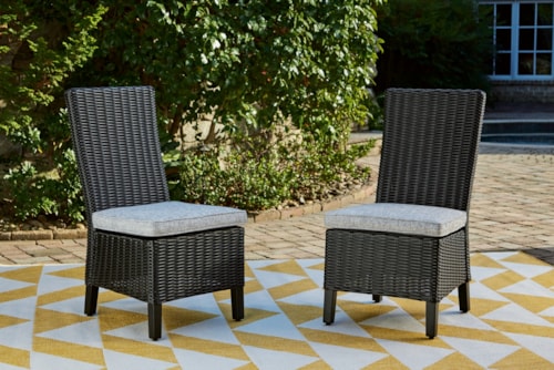 Set of 2 Side Chairs with Cushion