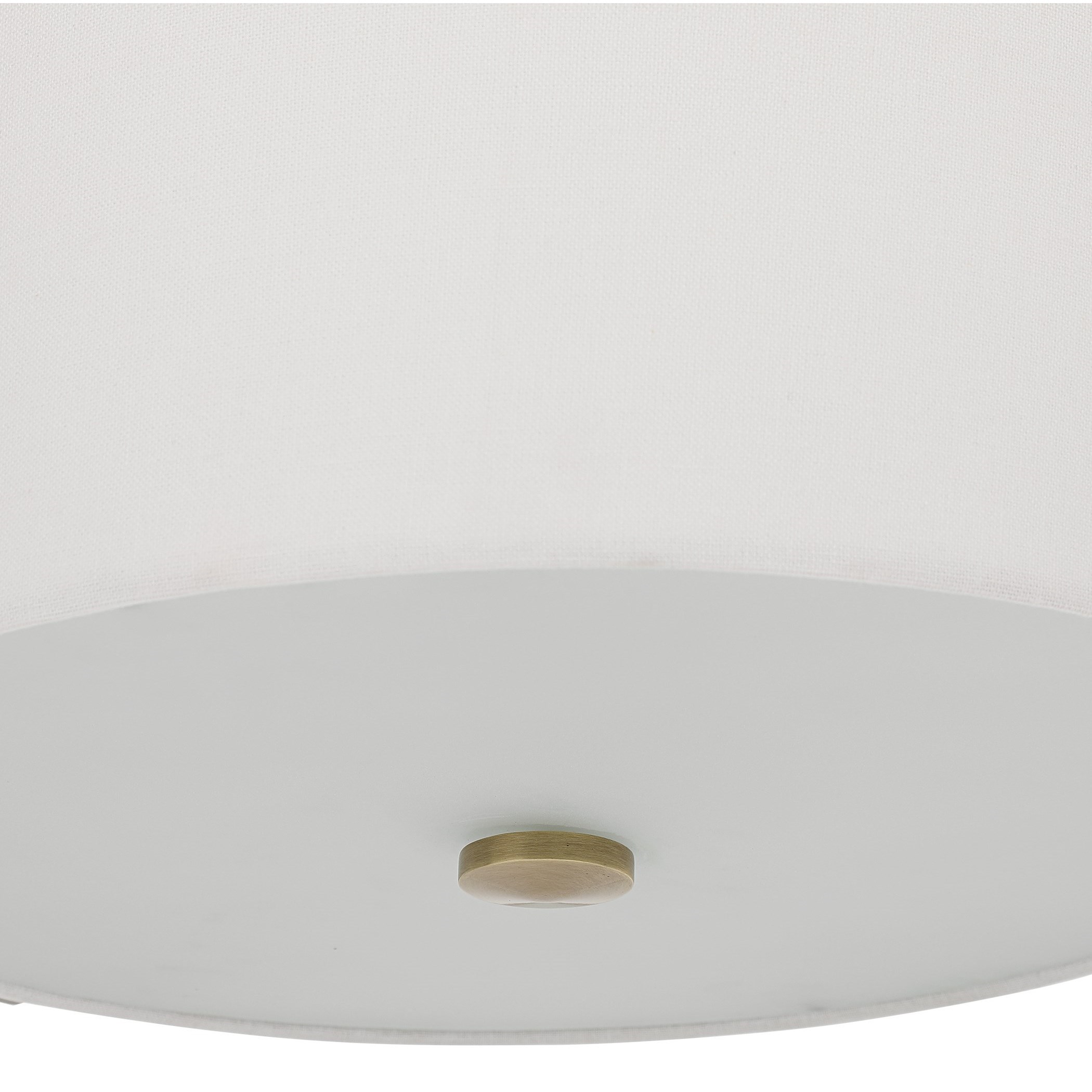 Uttermost Lighting Fixtures - Pendant Lights Colfax Brass 3 Light Semi Flush