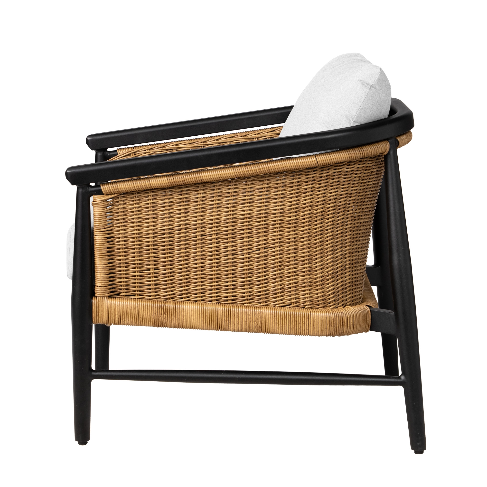 Woven-Vinyl Lounge Chair