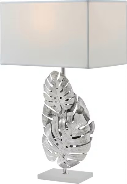 Contemporary Cluster Table Lamp with Linen Shade