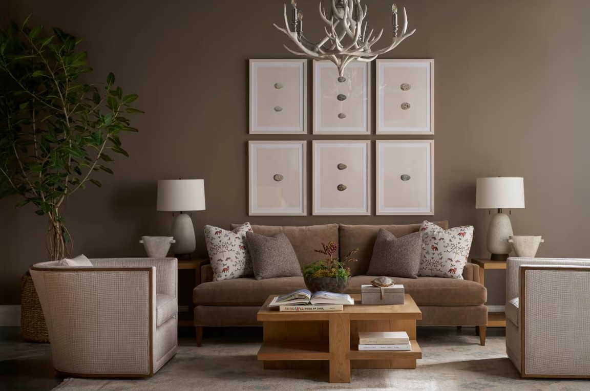 Theodore Alexander Woodlands Epping 40" Square Coffee Table