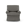 Best Home Furnishings Quinn Swivel Glider Chair with Welt Cord Trim