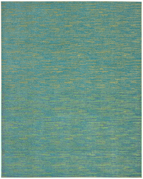 9' x 12' Blue Green Rectangle Rug