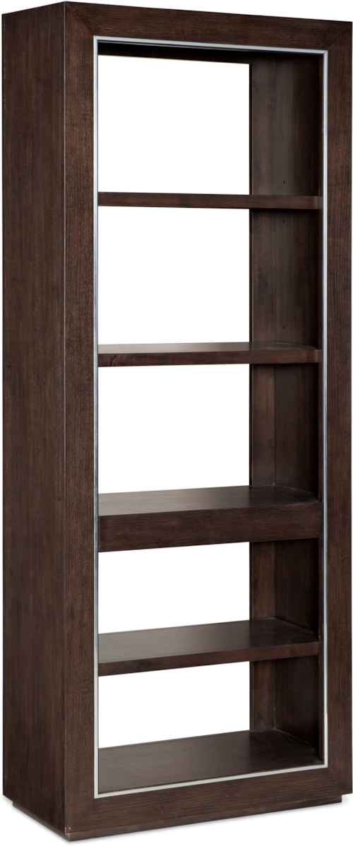 Transitional 4-Shelf Etagere with Adjustable Shelves