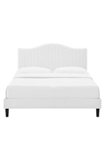 Modway Juniper Channel Tufted Performance Velvet Full Platform Bed