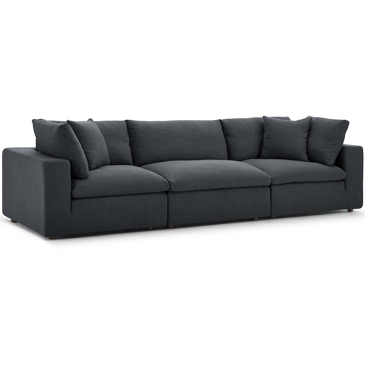 Modway Commix 3 Piece Sectional Sofa Set