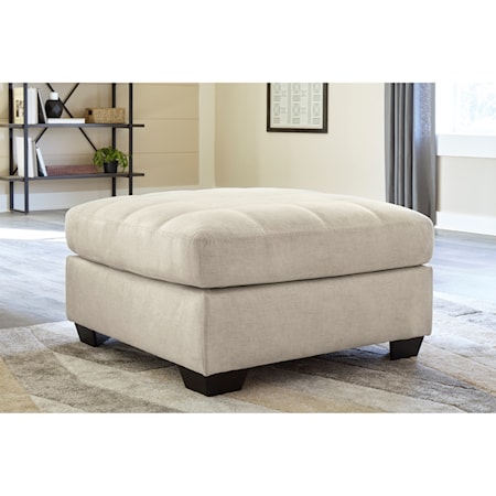 Oversized Accent Ottoman