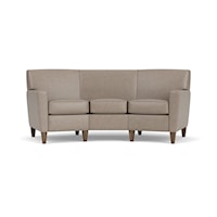 Contemporary Three Seat Conversation Sofa